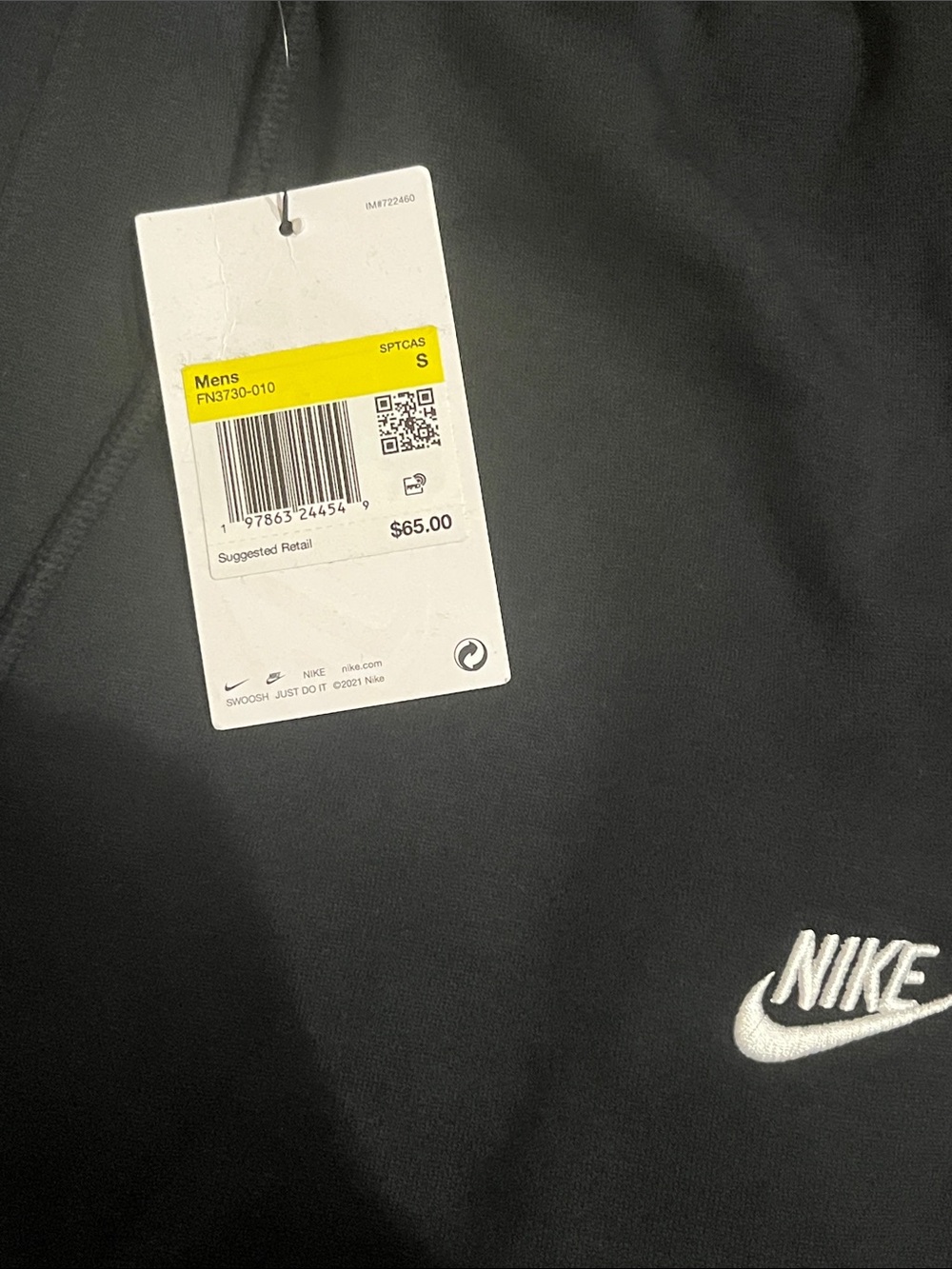 Nike Black swetpants baggy - Picture 2 of 2
